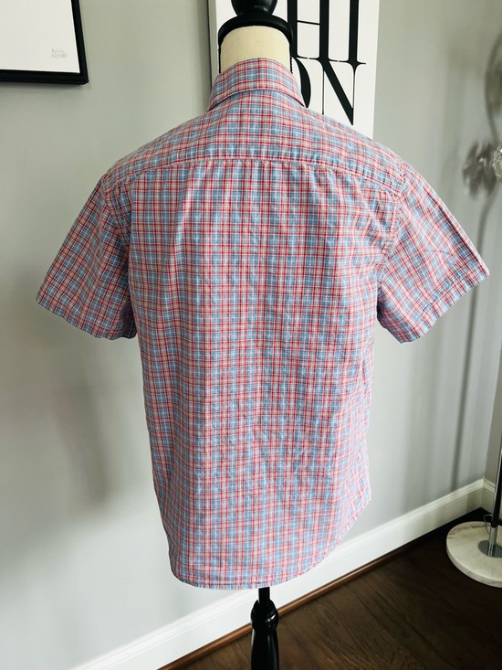 UNTUCKit Short-Sleeve Button-Down Plaid Shirt - Picture 5 of 8